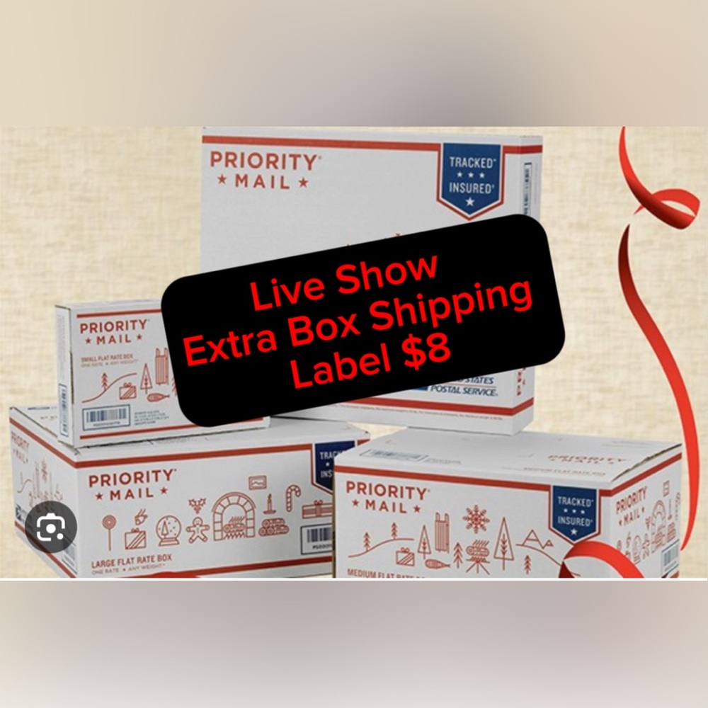 📦 Extra 5lb 📦 $8 Label 📦For Live Show